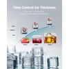 image:imageEUHOMY Commercial Ice Maker Machine 400Lbs24HETL Approval Industrial Ice Machine 250Lbs Storage Ice Ready in 1120min Stainless Steel Ice Maker for BarCafeRestaurantBusiness550