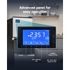 image:imageEUHOMY Commercial Ice Maker Machine 400Lbs24HETL Approval Industrial Ice Machine 250Lbs Storage Ice Ready in 1120min Stainless Steel Ice Maker for BarCafeRestaurantBusiness550