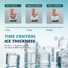 image:imageEUHOMY Ice Cube Maker Machine Countertop with External Water Tank 2 Ways to Add Water 34LbsDay 16Pcs Ready in 7 Mins AutoCleaning with Ice Scoop amp Basket for HomeKitchenOfficeBar BlackBlack