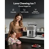 image:imageEUHOMY Nugget Ice Maker Countertop Ready in 7 Mins 35Lbs24H Pebble Ice Maker Machine SelfCleaning Countertop Sonic Ice Makers with Ice ScoopampBasket Pellet Ice Maker for Home Stainless SteelStainless Steel