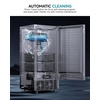 image:imageEUHOMY Under Counter Nugget Ice Maker Machine 70LbsDay Bulitin Freestanding Ice Maker with Double Ice Baskets SelfCleaning amp 24H Timer Ice Machine for Home UseSilverSilver