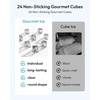 image:imageEUHOMY Under Counter Nugget Ice Maker Machine 70LbsDay Bulitin Freestanding Ice Maker with Double Ice Baskets SelfCleaning amp 24H Timer Ice Machine for Home UseSilverPolished Mirror