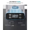 image:imageEUHOMY Under Counter Nugget Ice Maker Machine 70LbsDay Bulitin Freestanding Ice Maker with Double Ice Baskets SelfCleaning amp 24H Timer Ice Machine for Home UseSilverSilver
