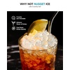 image:imageEUHOMY Under Counter Nugget Ice Maker Machine 70LbsDay Bulitin Freestanding Ice Maker with Double Ice Baskets SelfCleaning amp 24H Timer Ice Machine for Home UseSilverSilver