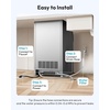 image:imageEUHOMY Under Counter Nugget Ice Maker Machine 70LbsDay Bulitin Freestanding Ice Maker with Double Ice Baskets SelfCleaning amp 24H Timer Ice Machine for Home UseSilverPolished Mirror