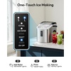 image:imageEUHOMY Ice Maker Countertop 9 Cubes Ready in 6 Mins 26lbs24H SelfCleaning Portable Ice Maker Machine with Carry Handle Basket and Scoop 2 Sizes of Bullet Ice for Home Kitchen Office