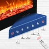 image:imageEUHOMY 72 Inch Electric Fireplace Recessed Wall Mounted with Remote Control Fireplace Heater with Adjustable Flame Color Linear Fireplace with Timer Log amp Crystal 7501500W 2026 Upgrade20Inch