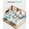 image:imageEUHOMY Portable Air Conditioners 12000 BTU Smart 4in1 Portable AC Unit Cools Up to 550 SqFt Cool Dehumidifier Fan RemoteWiFi App Control Window Kit for Bedroom 300 CFM 24H Timer14 000 BTU WIFI  HEAT