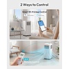 image:imageEUHOMY Portable Air Conditioners 12000 BTU Smart 4in1 Portable AC Unit Cools Up to 550 SqFt Cool Dehumidifier Fan RemoteWiFi App Control Window Kit for Bedroom 300 CFM 24H Timer14 000 BTU WIFI