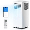 image:imageEUHOMY Portable Air Conditioners 12000 BTU Smart 4in1 Portable AC Unit Cools Up to 550 SqFt Cool Dehumidifier Fan RemoteWiFi App Control Window Kit for Bedroom 300 CFM 24H Timer12 000 BTU WIFI