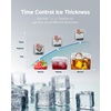 image:imageEUHOMY Commercial Ice Maker105lbs24HStainless Steel Under Counter Ice Machine with Water Filter33lbs Storage Bin 45 Cubes in 812 Mins Freestanding Ice Cube Maker for HomeBarCafeRestaurant