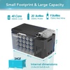 image:imageEUHOMY 12 Volt Refrigerator 31QT30L Electric Cooler Car Fridge APP Control Car Refrigerator 1224V DC 100240V AC Portable Freezer Usable Battery for Camping Travel Outdoor Truck24 QT CFJ