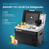 image:imageEUHOMY 12 Volt Refrigerator 31QT30L Electric Cooler Car Fridge APP Control Car Refrigerator 1224V DC 100240V AC Portable Freezer Usable Battery for Camping Travel Outdoor TruckBattery For CFJ