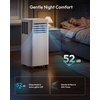 image:imageEUHOMY 14000 BTU Portable Air Conditioners 4 in 1 Smart AC 750 SqFt  500 CFM 4 Modes CoolDryFanSleep AppRemotePanel Control 24H Timer 2050 in Window Kit Bedroom Apartment14 000 BTU  WIFI