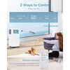 image:imageEUHOMY 14000 BTU Portable Air Conditioners 4 in 1 Smart AC 750 SqFt  500 CFM 4 Modes CoolDryFanSleep AppRemotePanel Control 24H Timer 2050 in Window Kit Bedroom Apartment8000