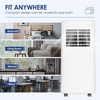 image:imageEUHOMY 14000 BTU Portable Air Conditioners 4 in 1 Smart AC 750 SqFt  500 CFM 4 Modes CoolDryFanSleep AppRemotePanel Control 24H Timer 2050 in Window Kit Bedroom Apartment9000