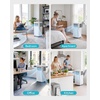 image:imageEUHOMY 14000 BTU Portable Air Conditioners 4 in 1 Smart AC 750 SqFt  500 CFM 4 Modes CoolDryFanSleep AppRemotePanel Control 24H Timer 2050 in Window Kit Bedroom Apartment14 000 BTU  WIFI  White