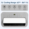 image:imageEUHOMY 14000 BTU Portable Air Conditioners 4 in 1 Smart AC 750 SqFt  500 CFM 4 Modes CoolDryFanSleep AppRemotePanel Control 24H Timer 2050 in Window Kit Bedroom Apartment16 000 BTU