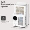 image:imageEUHOMY 14000 BTU Portable Air Conditioners 4 in 1 Smart AC 750 SqFt  500 CFM 4 Modes CoolDryFanSleep AppRemotePanel Control 24H Timer 2050 in Window Kit Bedroom Apartment16 000 BTU