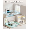 image:imageEUHOMY Portable Air Conditioners 14000 BTU 5in1 Smart AC 750 Sq Ft  5 Modes Cool Heat Dry Fan Sleep App amp Remote Control 500 CFM 24h Timer 52dB 2050 in Window Kit 3 Wind Speeds14 000 BTU WIFI