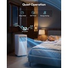 image:imageEUHOMY Portable Air Conditioners 14000 BTU 5in1 Smart AC 750 Sq Ft  5 Modes Cool Heat Dry Fan Sleep App amp Remote Control 500 CFM 24h Timer 52dB 2050 in Window Kit 3 Wind Speeds14 000 BTU WIFI
