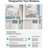 image:imageEUHOMY Portable Air Conditioners 14000 BTU 5in1 Smart AC 750 Sq Ft  5 Modes Cool Heat Dry Fan Sleep App amp Remote Control 500 CFM 24h Timer 52dB 2050 in Window Kit 3 Wind Speeds14 000 BTU WIFI  NEW