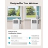 image:imageEUHOMY Portable Air Conditioners 14000 BTU 5in1 Smart AC 750 Sq Ft  5 Modes Cool Heat Dry Fan Sleep App amp Remote Control 500 CFM 24h Timer 52dB 2050 in Window Kit 3 Wind Speeds14 000 BTU WIFI  HEAT  NEW
