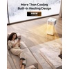 image:imageEUHOMY Portable Air Conditioners 14000 BTU 5in1 Smart AC 750 Sq Ft  5 Modes Cool Heat Dry Fan Sleep App amp Remote Control 500 CFM 24h Timer 52dB 2050 in Window Kit 3 Wind Speeds14 000 BTU WIFI  HEAT  NEW