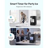 image:imageEUHOMY 24 Clear Ice Ball Maker Countertop 2Pcs in 60Mins 48PcsDay Timer SelfCleaning Round Ice Cube Maker with Crystal Clear Ice Sphere Ice Maker Machine for Whiskey amp BourbonBlack