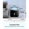 image:imageEUHOMY Smart Ice Makers Countertop 9 Cubes Ready in 6 Mins 26lbs24H SelfCleaning Portable Ice Maker Machine with APPAlexa Control Countertop Ice Maker with 2 Sizes of Bullet Ice for HomeBlack