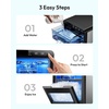 image:imageEUHOMY Nugget Ice Maker Countertop 44lbs24H Ready in 710Mins BlackBlack