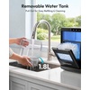 image:imageEUHOMY Nugget Ice Maker Countertop 44lbs24H Ready in 710Mins BlackBlack