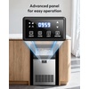 image:imageEUHOMY Commercial Ice Maker120lbs24HStainless Steel Under Counter Ice Machine with Water Filter33lbs Storage Bin 45 Cubes in 812 Mins Freestanding Ice Cube Maker for HomeBarCafeRestaurant1 20Polished