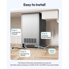 image:imageEUHOMY Commercial Ice Maker120lbs24HStainless Steel Under Counter Ice Machine with Water Filter33lbs Storage Bin 45 Cubes in 812 Mins Freestanding Ice Cube Maker for HomeBarCafeRestaurant1 20Polished