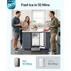 image:imageEUHOMY Nugget Ice Maker Machine 80lbs24H Stainless Steel 15lbs Bin1 00