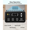 image:imageEUHOMY Nugget Ice Maker Machine 80lbs24H Stainless Steel 15lbs Bin7 5