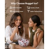 image:imageEUHOMY Nugget Ice Maker Machine 80lbs24H Stainless Steel 15lbs Bin7 5