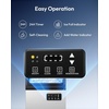 image:imageEUHOMY Nugget Ice Maker Machine 80lbs24H Stainless Steel 15lbs Bin80