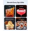 image:imageEUHOMY Nugget Ice Maker Machine 80lbs24H Stainless Steel 15lbs Bin80