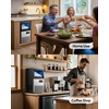 image:imageEUHOMY Nugget Ice Maker Machine 80lbs24H Stainless Steel 15lbs Bin80