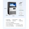 image:imageEUHOMY Nugget Ice Maker Machine 80lbs24H Stainless Steel 15lbs Bin80