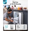 image:imageEUHOMY Under Counter Nugget Ice Maker Machine 70LbsDay Bulitin Freestanding Ice Maker with Double Ice Baskets SelfCleaning amp 24H Timer Ice Machine for Home UseSilverSilver